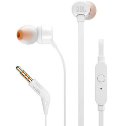 AURICULARES INTRAUDITIVOS JBL T110 WHITE PURE