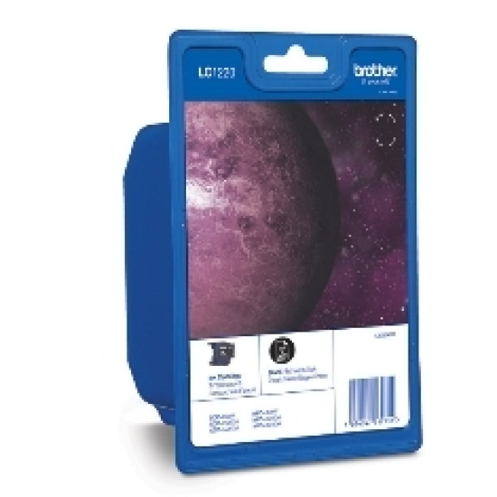 CARTUCHO TINTA BROTHER LC1220BKBP NEGRO 300 Consumibles impresión de tinta CARTUCHO TINTA BROTHER LC1220BKBP NEGRO 300 Consumibles impresión de tinta