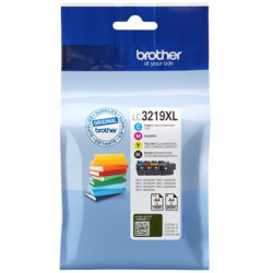 PACK CARTUCHOS TINTA BROTHER LC3219XLVAL NEGRO