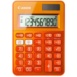 CALCULADORA CANON SOBREMESA LS - 100K NARANJA