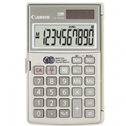 CALCULADORA CANON BOLSILLO LS - 10ETG DBL GRIS