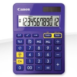 CALCULADORA CANON SOBREMESA LS - 123K MORADO