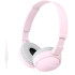 AURICULARES SONY MDRZX110APP ROSA PLEGLABLE MICROFONO