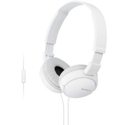 AURICULARES SONY MDRZX110APW BLANCO PLEGLABLE MICROFONO