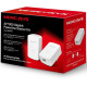 KIT 2 POWERLINE MERCUSYS MP500 KIT Extensores de red KIT 2 POWERLINE MERCUSYS MP500 KIT Extensores de red