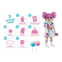 PLAYMOBIL ROSALEE EVERDREAMERZ ROSALEE CANDY WORLD