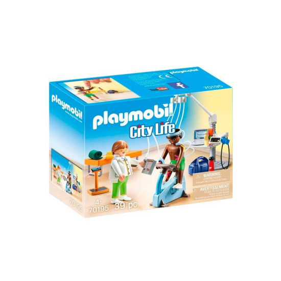 PLAYMOBIL CIUDAD HOSPITAL - FISIOTERAPEUTA Playmobils PLAYMOBIL CIUDAD HOSPITAL - FISIOTERAPEUTA Playmobils