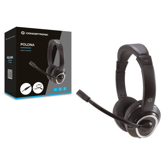 AURICULAR CONCEPTRONIC POLONA02BA JACK 3.5MM MICROFONO Auriculares AURICULAR CONCEPTRONIC POLONA02BA JACK 3.5MM MICROFONO Auriculares