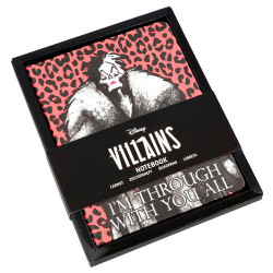 LIBRETA DISNEY VILLANOS CRUELLA VIL
