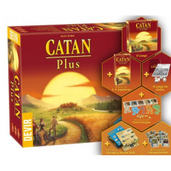 JUEGO MESA DEVIR CATAN PLUS PEGI