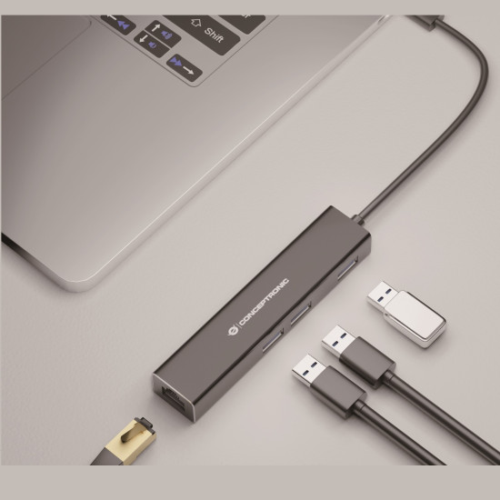 ADAPTADOR CONCEPTRONIC USB TIPO C A Convertidores ADAPTADOR CONCEPTRONIC USB TIPO C A Convertidores