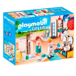 PLAYMOBIL CIUDAD CASA MODERNA BAÑO