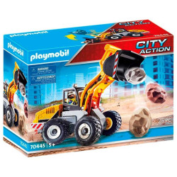 PLAYMOBIL CIUDAD ACCION -  CARGADORA FRONTAL