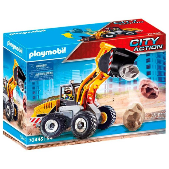 PLAYMOBIL CIUDAD ACCION - CARGADORA FRONTAL Playmobils PLAYMOBIL CIUDAD ACCION - CARGADORA FRONTAL Playmobils