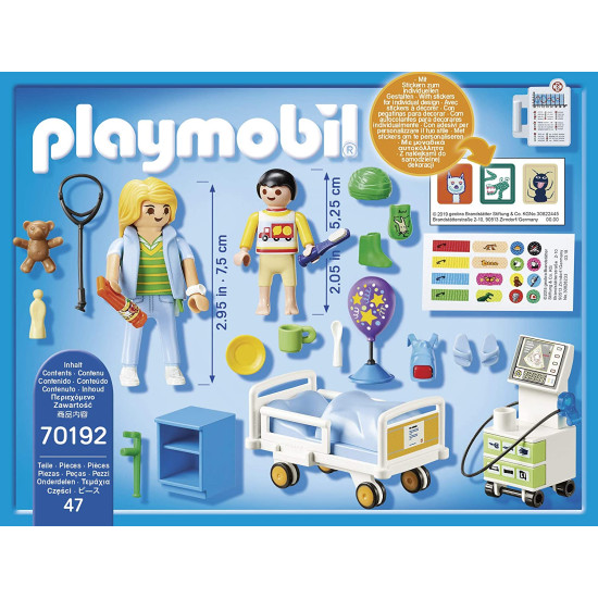 PLAYMOBIL CIUDAD HOSPITAL - SALA HOSPITAL Playmobils PLAYMOBIL CIUDAD HOSPITAL - SALA HOSPITAL Playmobils