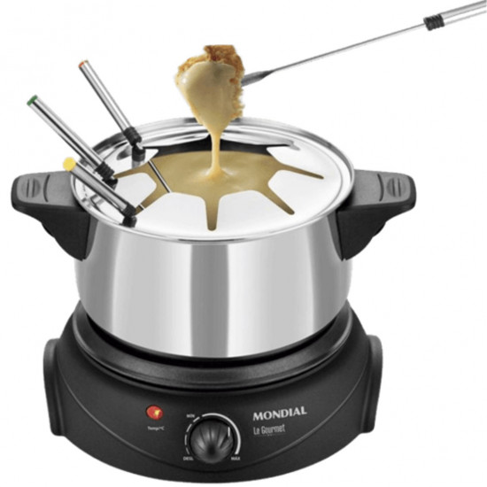 FONDUE ELECTRICA MONDIAL INOX FD02 1500W Fondues