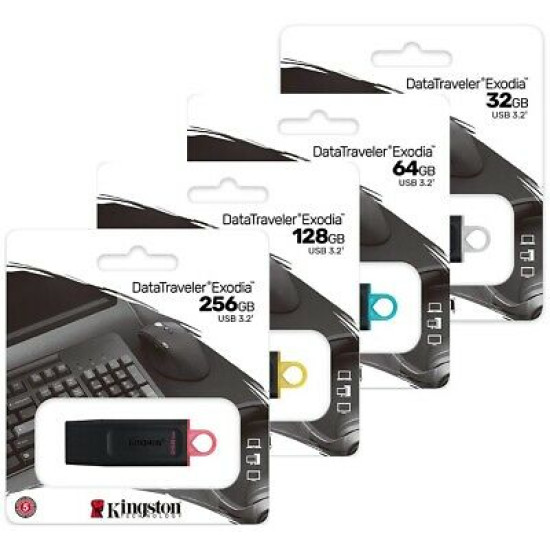 MEMORIA USB 3.2 KINGSTON 256 GB Memorias usb MEMORIA USB 3.2 KINGSTON 256 GB Memorias usb