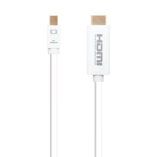 CABLE NANOCABLE CONVERSOR MINI DP A Cables audio vídeo CABLE NANOCABLE CONVERSOR MINI DP A Cables audio vídeo