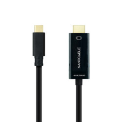 CABLE NANOCABLE CONVERSOR USB TIPO C