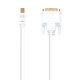 CABLE NANOCABLE CONVERSOR MINI DP A Cables audio vídeo CABLE NANOCABLE CONVERSOR MINI DP A Cables audio vídeo