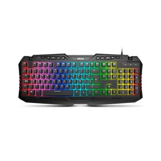 TECLADO GAMING KROM KYRA RGB USB Teclados