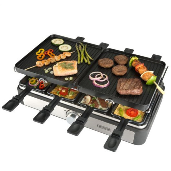 PLANCHA ASAR BOURGINI GOURMETTE RACLETTE GRILL Planchas de asar