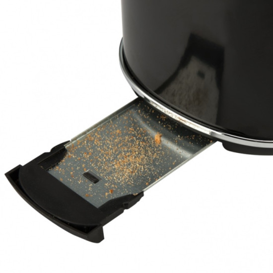TOSTADORA PAN BOURGINI RETRO NEGRA 815W Tostadoras TOSTADORA PAN BOURGINI RETRO NEGRA 815W Tostadoras