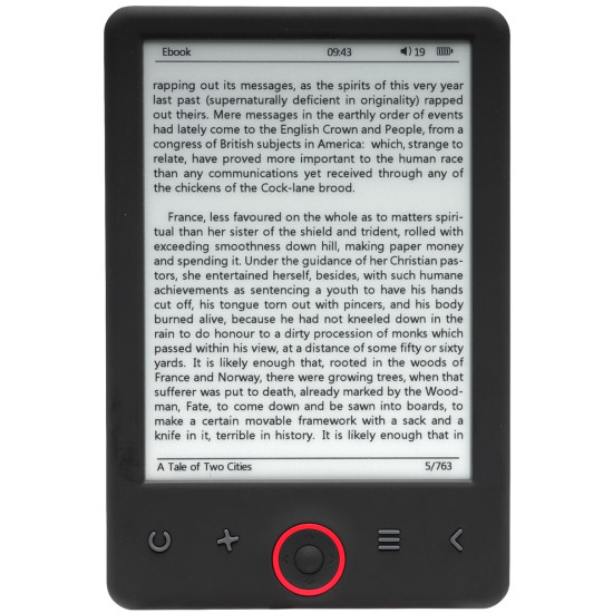 EBOOK DENVER EBO - 635L 6PULGADAS 4GB NEGRO Ebooks