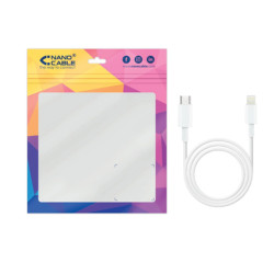 CABLE NANOCABLE LIGHTNING A USB TIPO