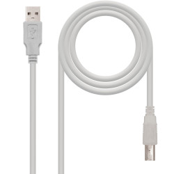 CABLE NANOCABLE CONVERSOR USB - A A USB - B