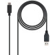 CABLE NANOCABLE CONVERSOR USB 3.1 GEN2 Cable de datos CABLE NANOCABLE CONVERSOR USB 3.1 GEN2 Cable de datos