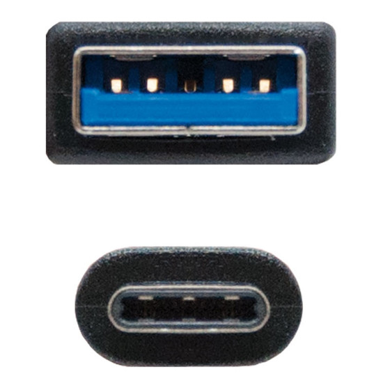 CABLE NANOCABLE CONVERSOR USB 3.1 GEN2 Cable de datos CABLE NANOCABLE CONVERSOR USB 3.1 GEN2 Cable de datos
