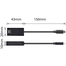 CABLE ADAPTADOR EWENT USB TIPO C
