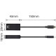 CABLE ADAPTADOR EWENT USB TIPO C Convertidores CABLE ADAPTADOR EWENT USB TIPO C Convertidores