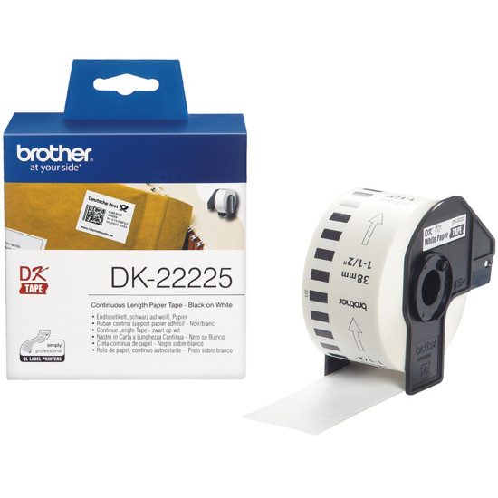 ETIQUETAS CINTA CONTINUA BROTHER BLANCA DK22225 Consumibles impresión matricial ETIQUETAS CINTA CONTINUA BROTHER BLANCA DK22225 Consumibles impresión matricial