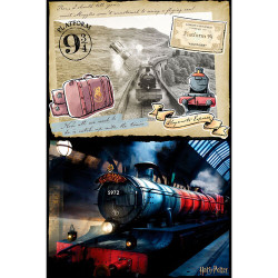 PUZZLE RASCAR HARRY POTTER HOGWARTS EXPRESS