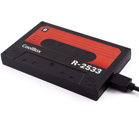 CARCASA DISCO DURO HDD - SSD COOLBOX COO - SCP2533 - R Cajas externas CARCASA DISCO DURO HDD - SSD COOLBOX COO - SCP2533 - R Cajas externas