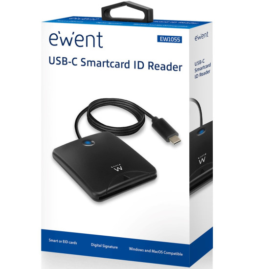 LECTOR TARJETAS DNI EWENT USB TIPO Lector de memorias