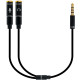 CABLE ADAPTADOR AUDIO EWENT JACK 3.5MM Convertidores CABLE ADAPTADOR AUDIO EWENT JACK 3.5MM Convertidores