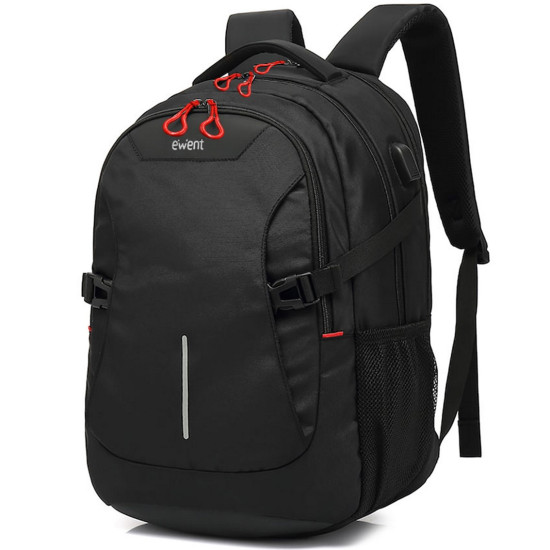 MOCHILA EWENT PORTATIL 15.6 PULGADAS CON SALIDA Maletines  mochilas y fundas