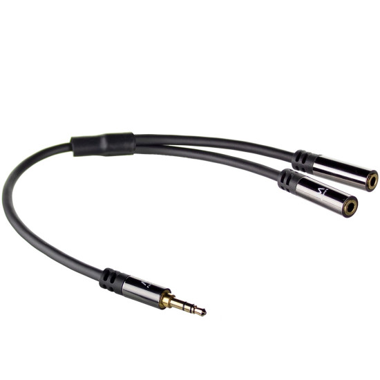 CABLE DIVISOR AUDIO EWENT JACK 3.5MM Cables audio - vídeo