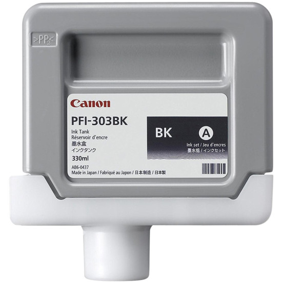 CARTUCHO CANON PFI - 303 BK Consumibles gran formato CARTUCHO CANON PFI - 303 BK Consumibles gran formato