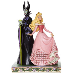 FIGURA ENESCO DISNEY MALEFICA Y AURORA