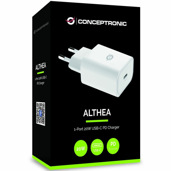 CARGADOR CONCEPTRONIC PD 20W 1 X Cargadores para móviles CARGADOR CONCEPTRONIC PD 20W 1 X Cargadores para móviles