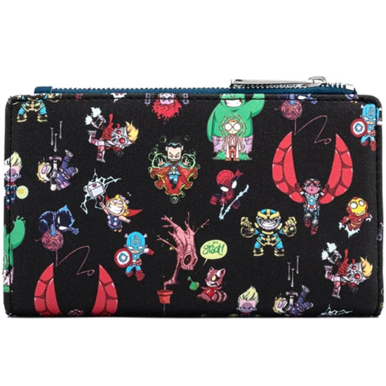 CARTERA LOUNGEFLY MARVEL SY CHIBI GROUP Maletines - mochilas y fundas