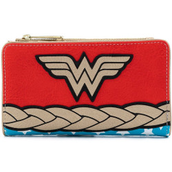 CARTERA LOUNGEFLY DC WONDER WOMAN LOGO