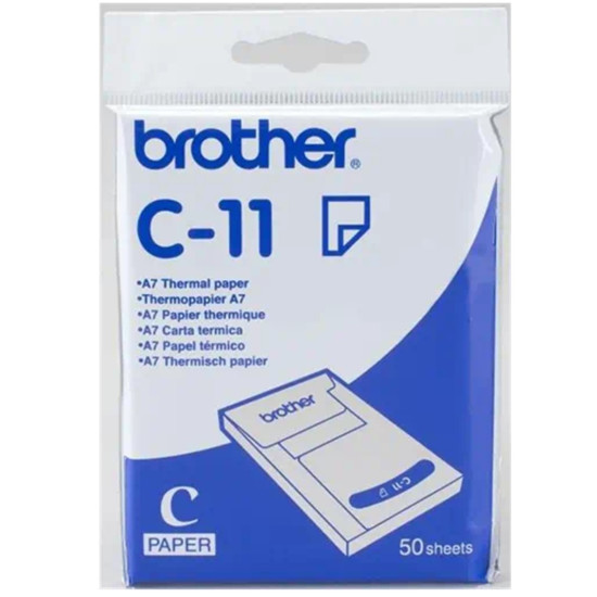 PACK PAPEL TERMICO BROTHER C11 A7 Papel