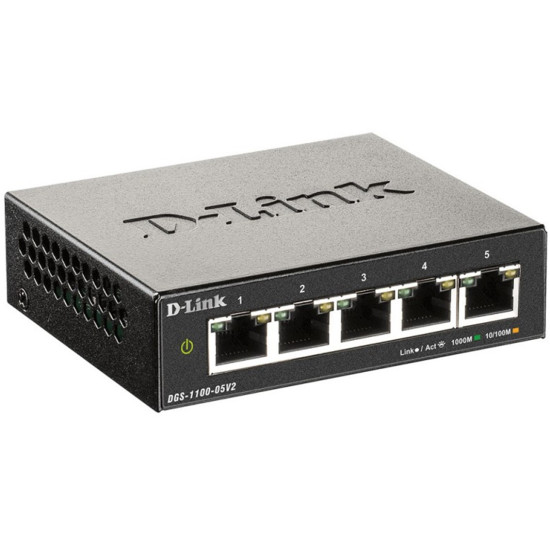SWITCH D - LINK 5 PUERTOS GESTIONABLE EASYSMART Switch SWITCH D - LINK 5 PUERTOS GESTIONABLE EASYSMART Switch