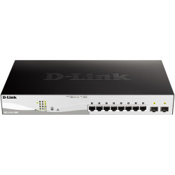 SWITCH D - LINK 10 PUERTOS GESTIONABLE 8