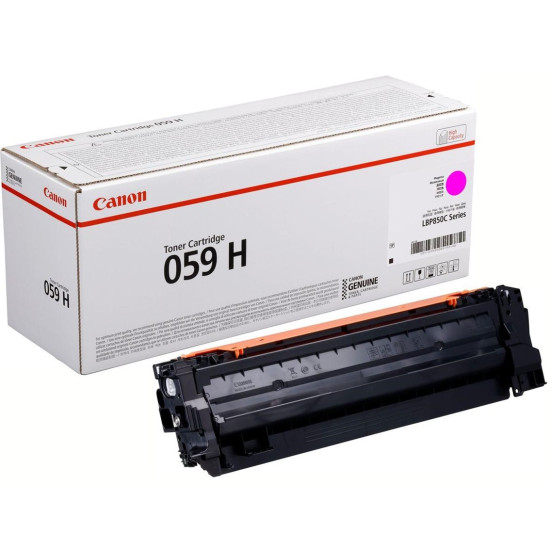 TONER CANON 059H MAGENTA 13500 PAGINAS Consumibles impresión láser TONER CANON 059H MAGENTA 13500 PAGINAS Consumibles impresión láser